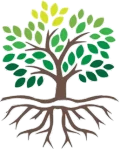 Logo Winterscheid: Baum mit Wurzeln